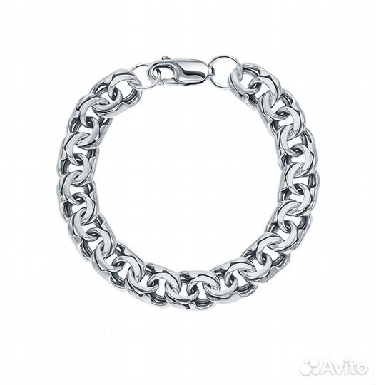 Браслет серебрянный 22см 32 грамма