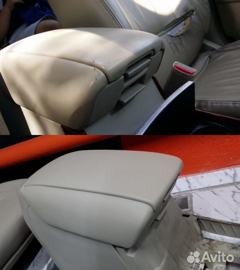 Восстановление кожаных элементов салона