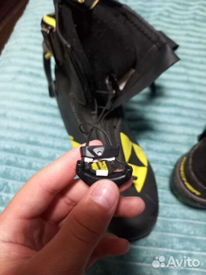 Лыжные ботинки fischer 40 коньковые