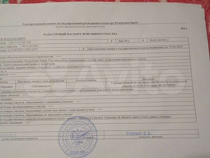 Участок 2 га (СНТ, ДНП)