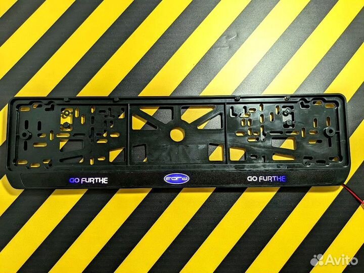 Номерная рамка с вашим логотипом