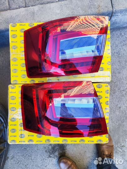 Задний фонарь skoda octavia a7 fl