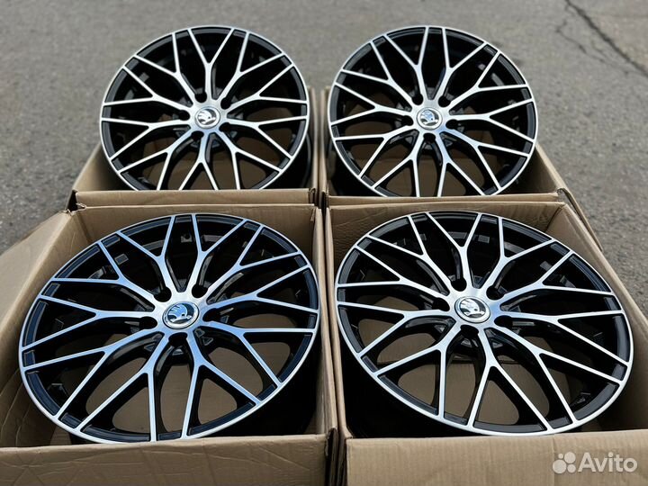 Диски литые R17 5*112 для Skoda Octavia