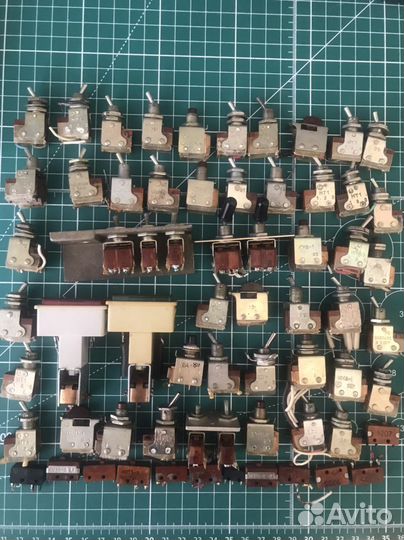 Микропереключатели и тумблеры