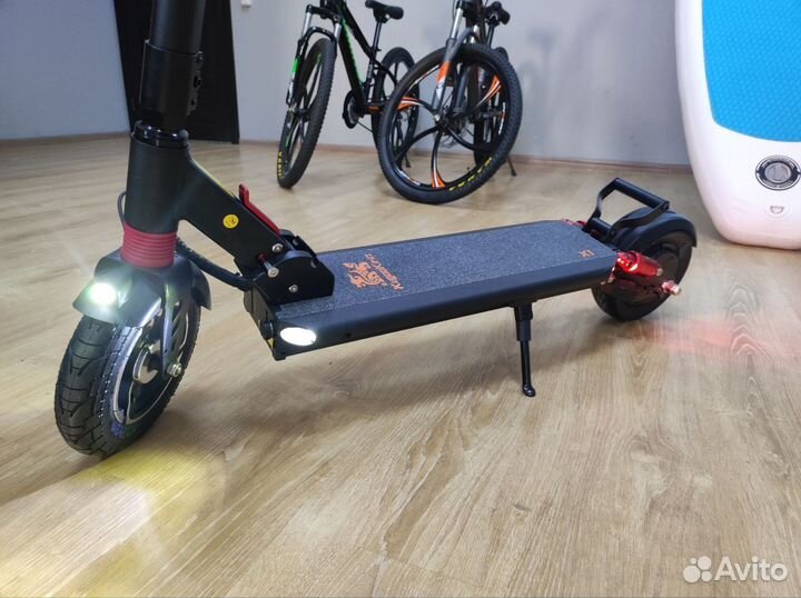 Электросамокат kugoo x1 быстрый и компактный