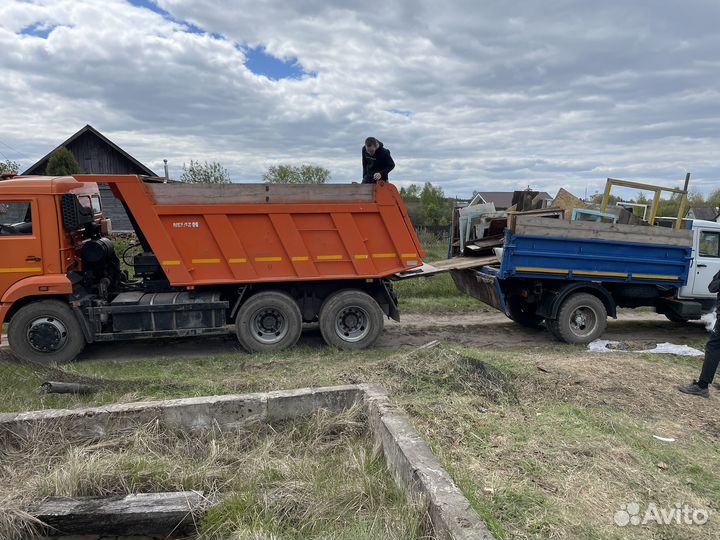 Вывоз мусора Камаз,Газон,Газель