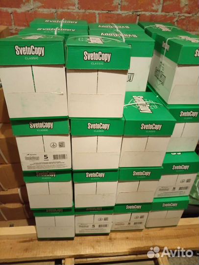 Бумага А4 различных марок