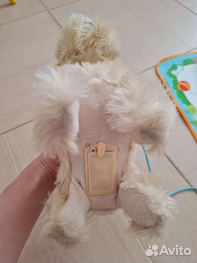 Собачка интерактивная с поводком