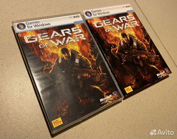 Игра Gears of War PC (DVD Box) Лицензия