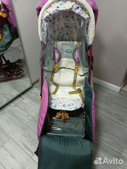 Коляска санки Ника