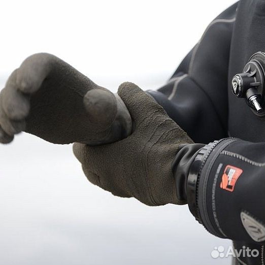 Латексные сухие укороченные перчатки Latex Dryglov