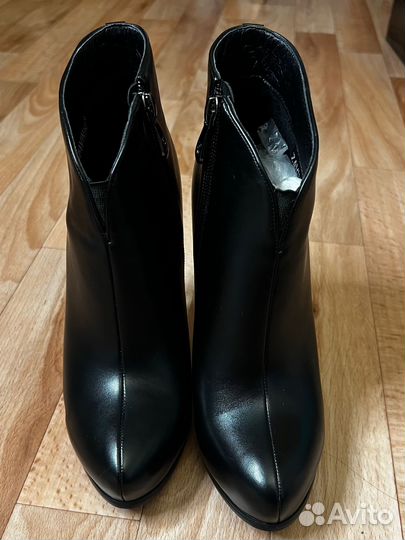 Ботильоны черные на шеильке 36 размер
