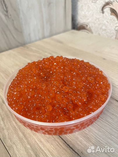 Красная икра горбуши