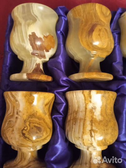 Рюмки из оникса набор