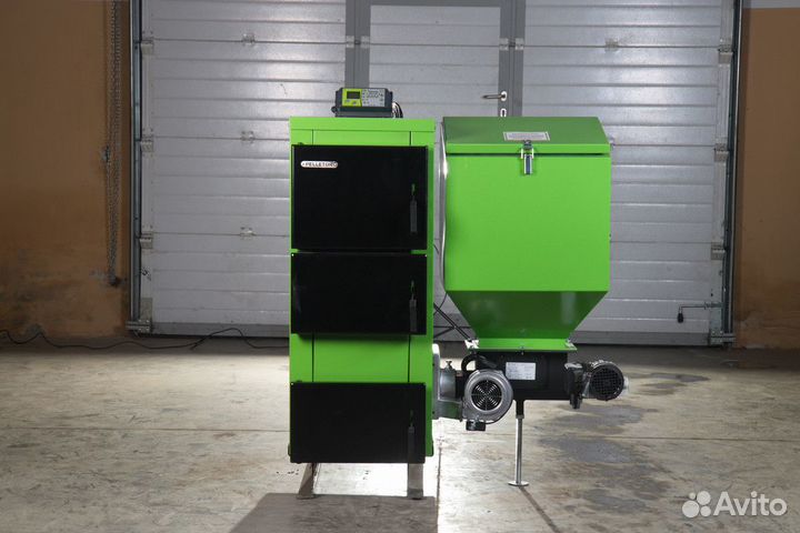 Пеллетный котел отопления без газа