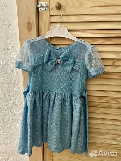 Нарядное платье для девочки 86