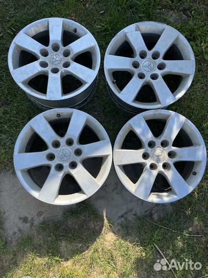 Литые диски r18 на митсубиши паджеро