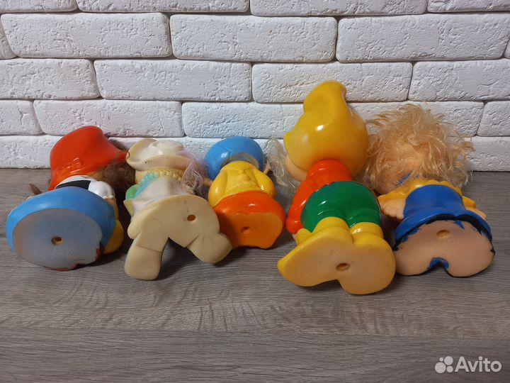 Игрушка 5шт.дзи резиновые