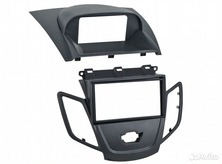 Переходная рамка ford Fiesta 09+ 2din black