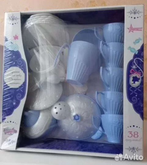 Набор посуды детский новый в упаковке сервиз
