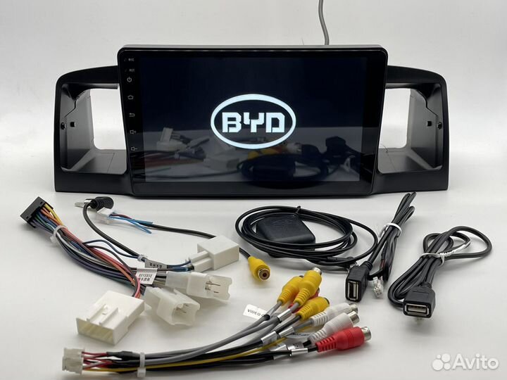 BYD F3 магнитола на андроиде