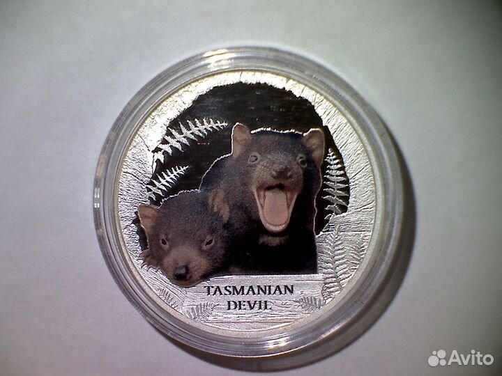 Тувалу 2013 1 доллар серия исчезающие тасманский Д