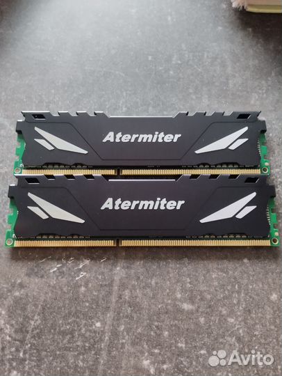 DDR3 Atermiter для пк новая 1333 мгц 8 гб