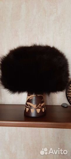 Мужская шапка,соболь,полноценная,р. 58