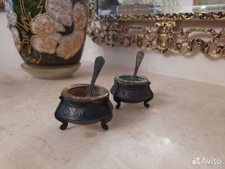 Солонка/Перечница/Горчичница СССР, 4шт