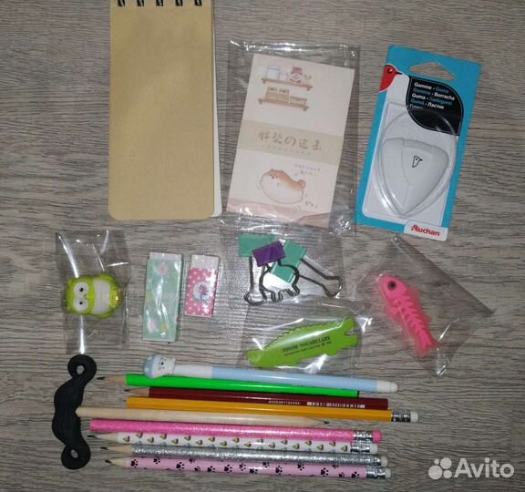 Канцелярия пакетом / милая канцелярия