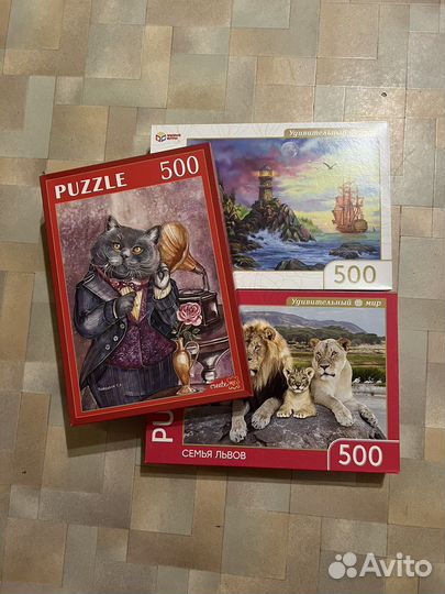 Пазлы (260, 360, 500 элементов) игра с картинками