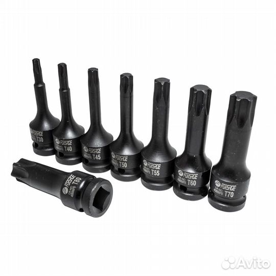 Набор головок-бит torx ударных 8пр. 1/2