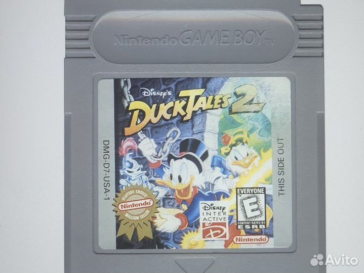 Картридж DuckTales 2 для Gameboy