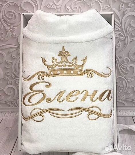 Махровый халат