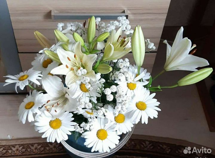 Шикарные Букеты из живых цветов