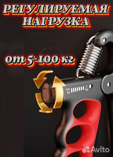 Эспандер кистевой пружинный