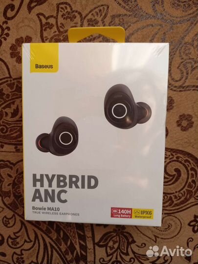 Беспроводные наушники Baseus Bowie MA10