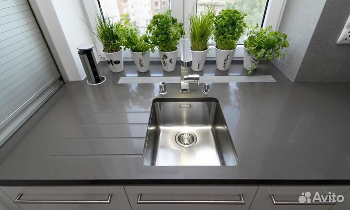 Столешница из искусственного камня под заказ