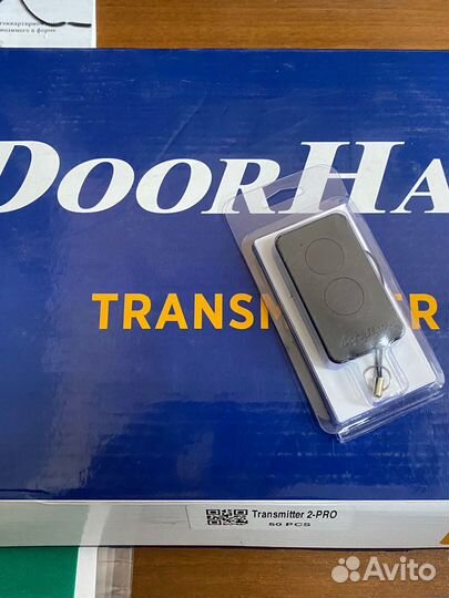 Пульт Дорхан черный, 2 кнопки