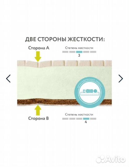 Матрас детский 120 60