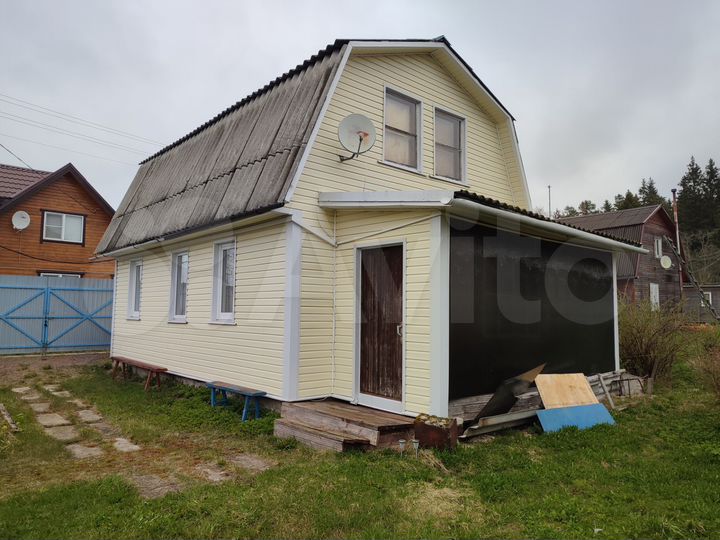 Дача 72 м² на участке 6,3 сот.
