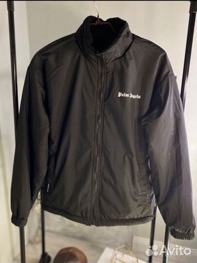 Двухсторонняя куртка барашка palm angels