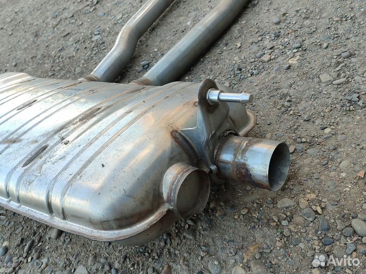 Porshe Cayenne 958 глушитель