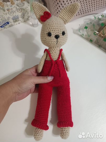 Зая амигуруми