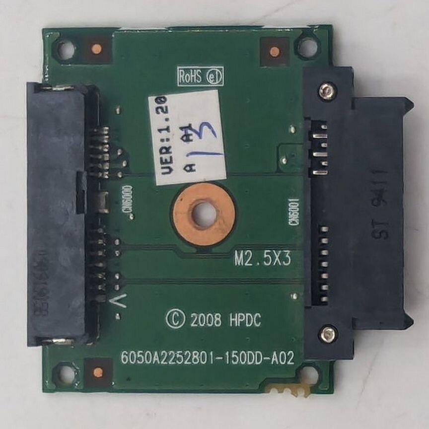 [6050A2252801-150DD-A02] Дополнительная Плата Hdd 6050a2252801-150dd-A02, H