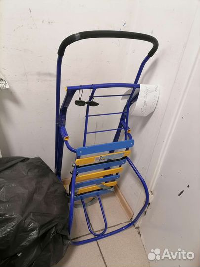 Детские санки с колесами