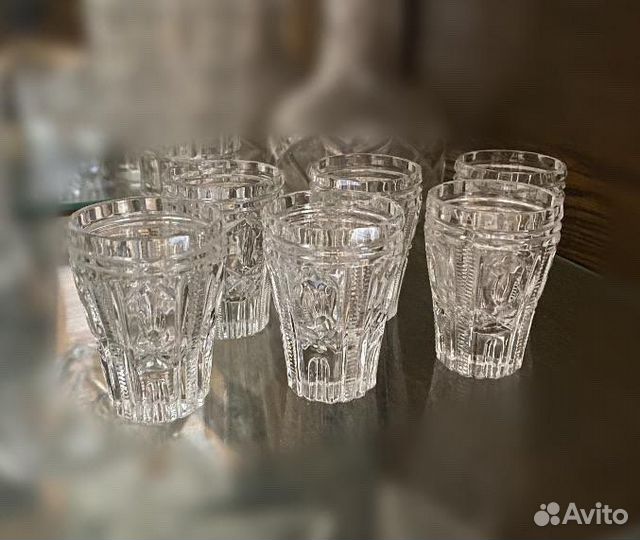 Хрустальные рюмки