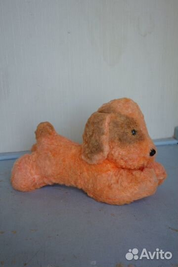 Собаки, псы и щенки. Игрушки мягкие СССР