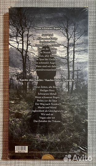 Samsas Traum Wenn Schwarzer Regen 2CD Box Set Ltd