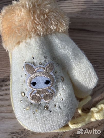 Варежки детские для девочки